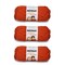 Bernat Softee Chunky Pumpkin Yarn - 3 Pack of 100g/3.5oz - Acrylic - 6 Super Bulky - 108 Yards - Knitting/Crochet